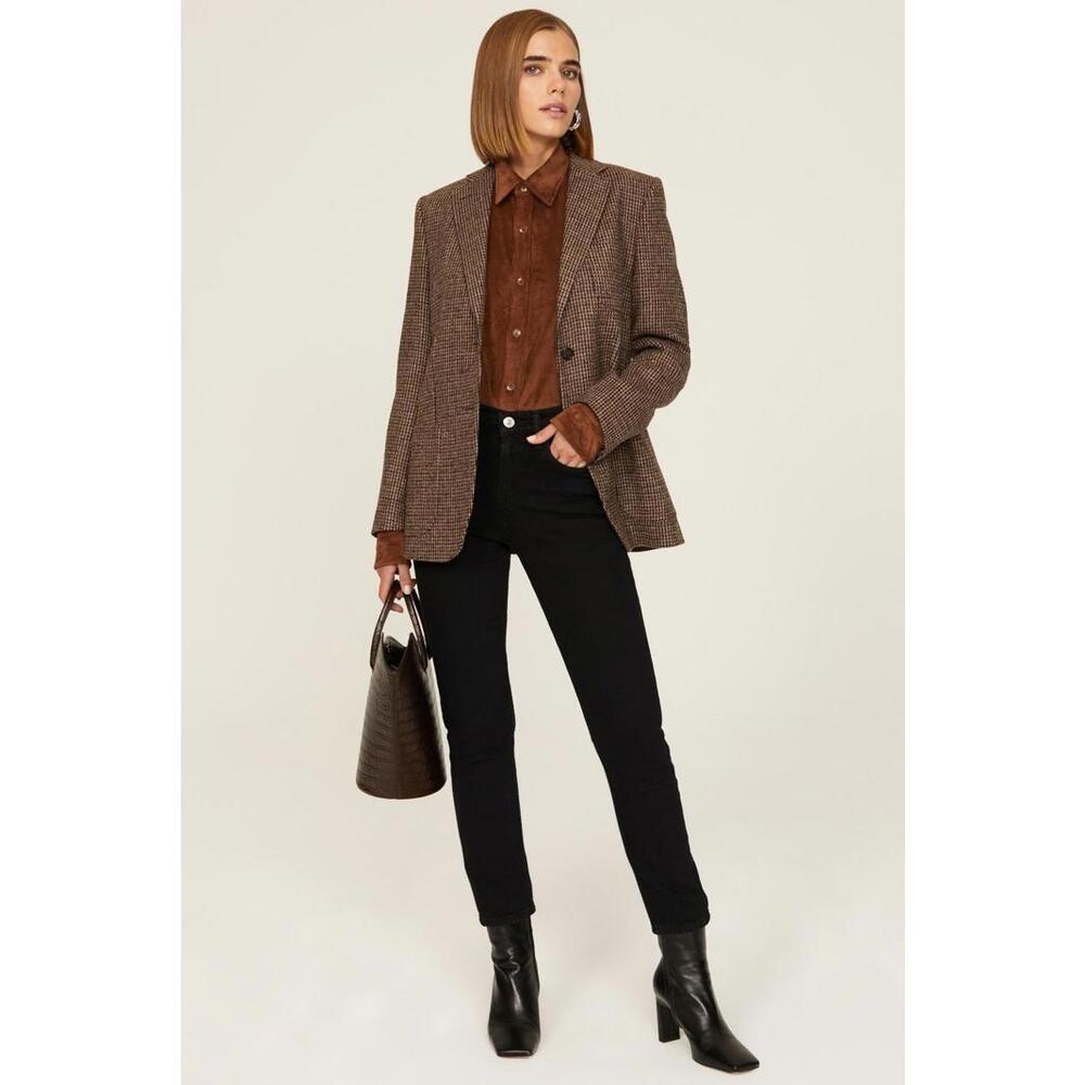 Officine Générale Brown Charlene Blazer Size 36 - Picture 1 of 7